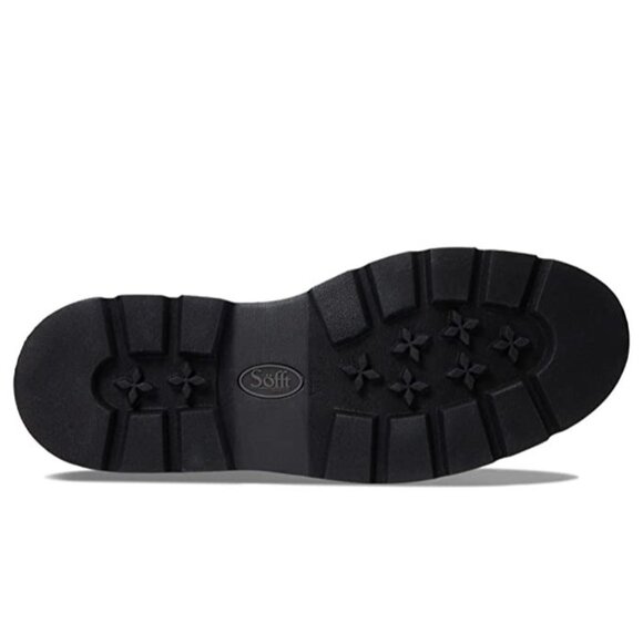 Söfft Provea Black Wool Knit Sock Booties Platform Lug Sole Size 11 NIB Women - Picture 3 of 7